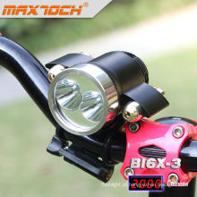 Maxtoch BI6X-3 Dual Cree XML T6 bicicleta luz levou